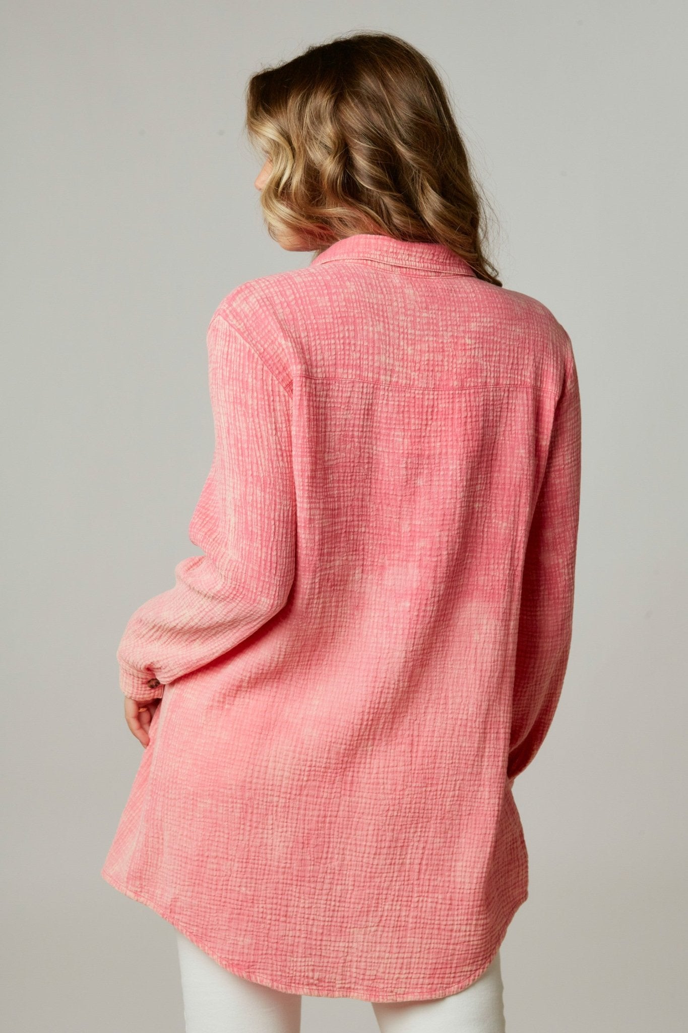 Acid Wash Ombre Shirt - Miicah