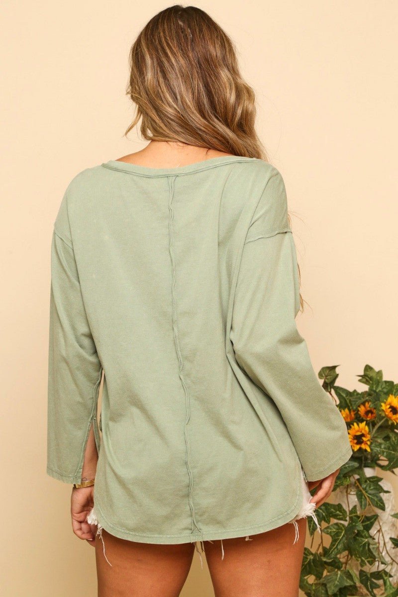 Taylor Lace Up Top - Miicah